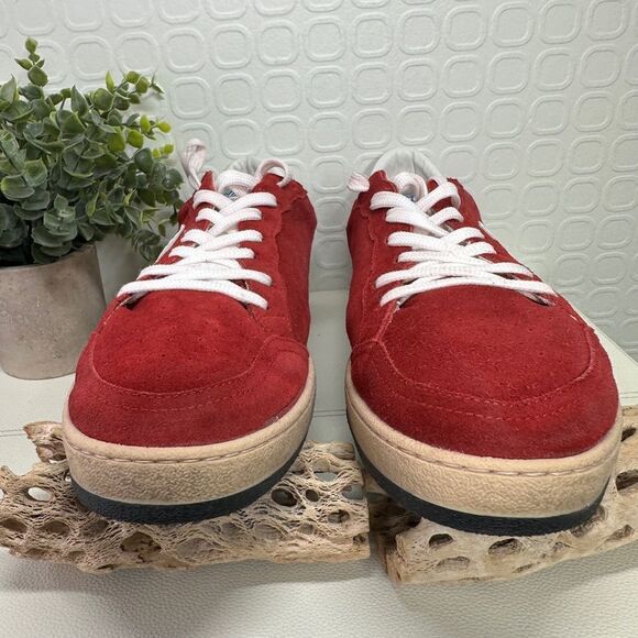 Golden Goose Red Ball Star Sneakers Size 12 - Picture 4 of 13